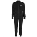 Armani tuta in felpa fullzip banda