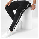 Armani pantalone bandato cotone