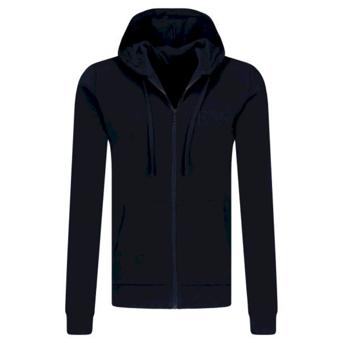 Armani felpa fullzip cappuccio