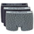 Armani underwear boxer set 3 pezzi