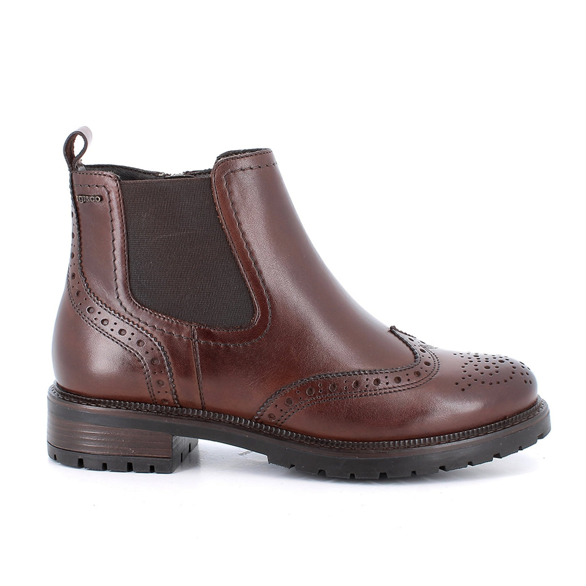 Stivaletti con tacco da donna  con zip