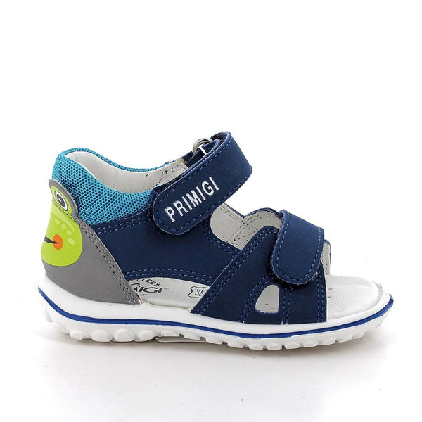 Sandali da bambino blu e con strap
