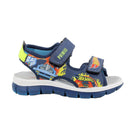 Sandali celeste e blu con strap hot wheels™ let's race