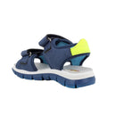 Sandali celeste e blu con strap hot wheels™ let's race