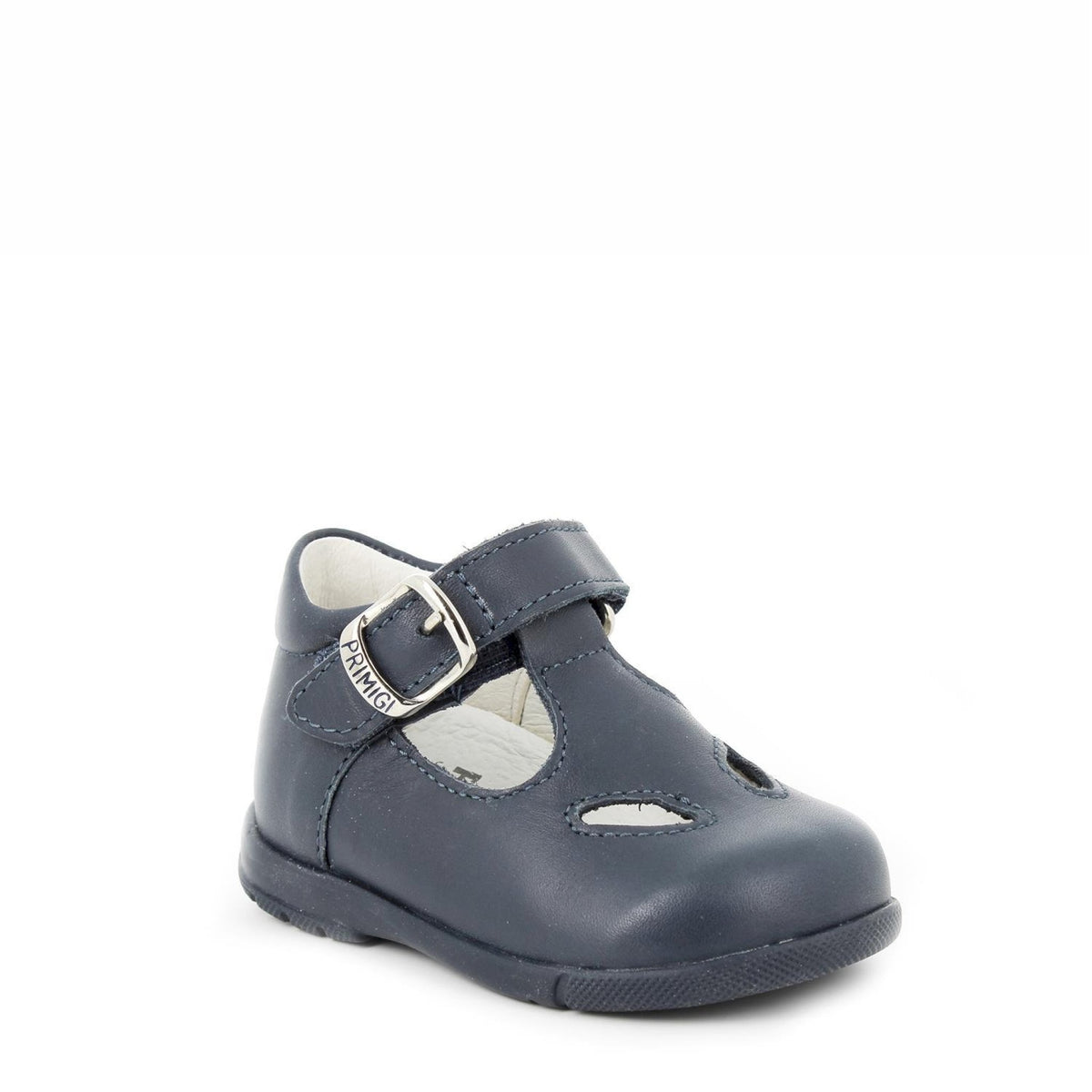 Scarpa in pelle per bambino blu