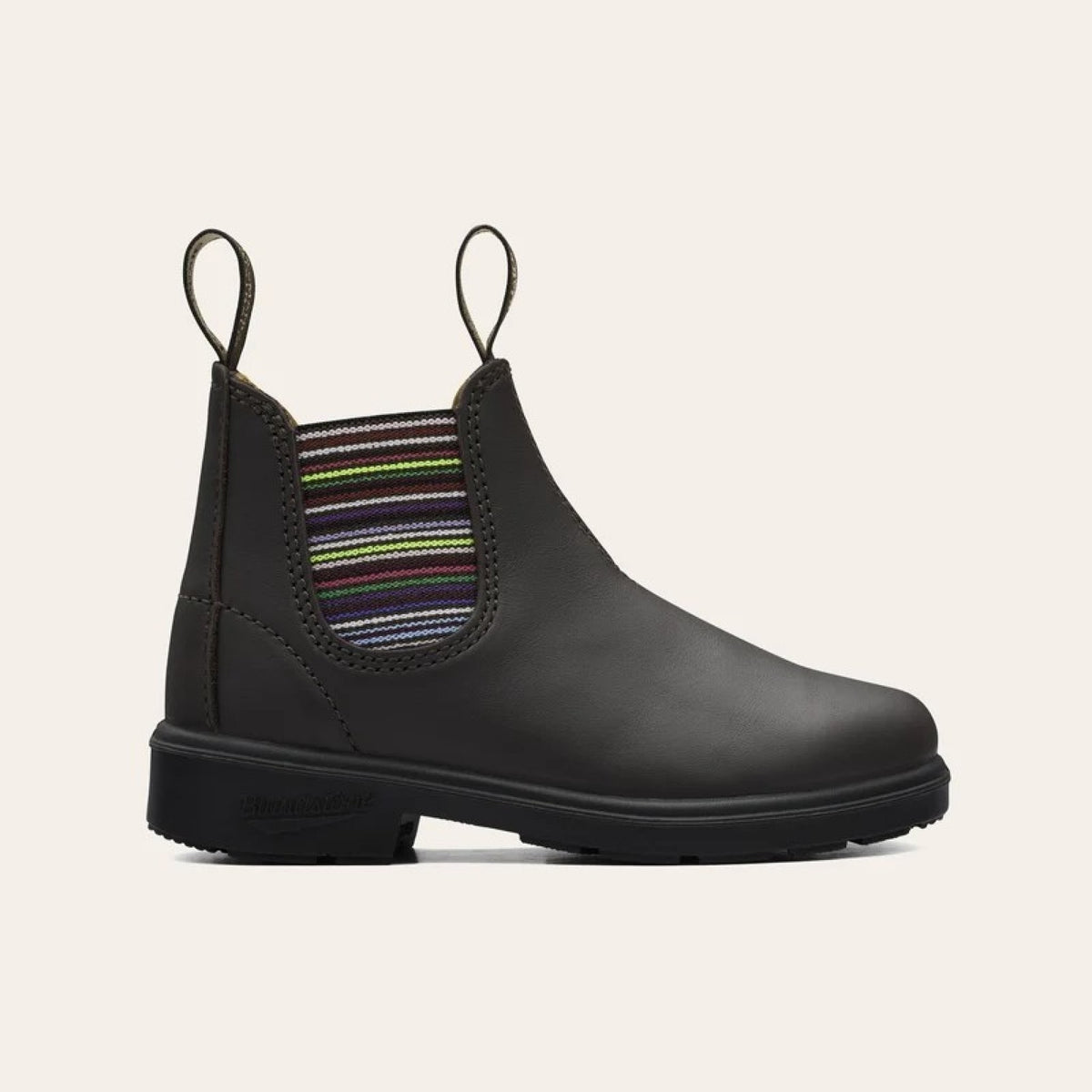 1413 brown kids chelsea boot