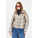 Yes zee giubbino trapuntato con cappuccio