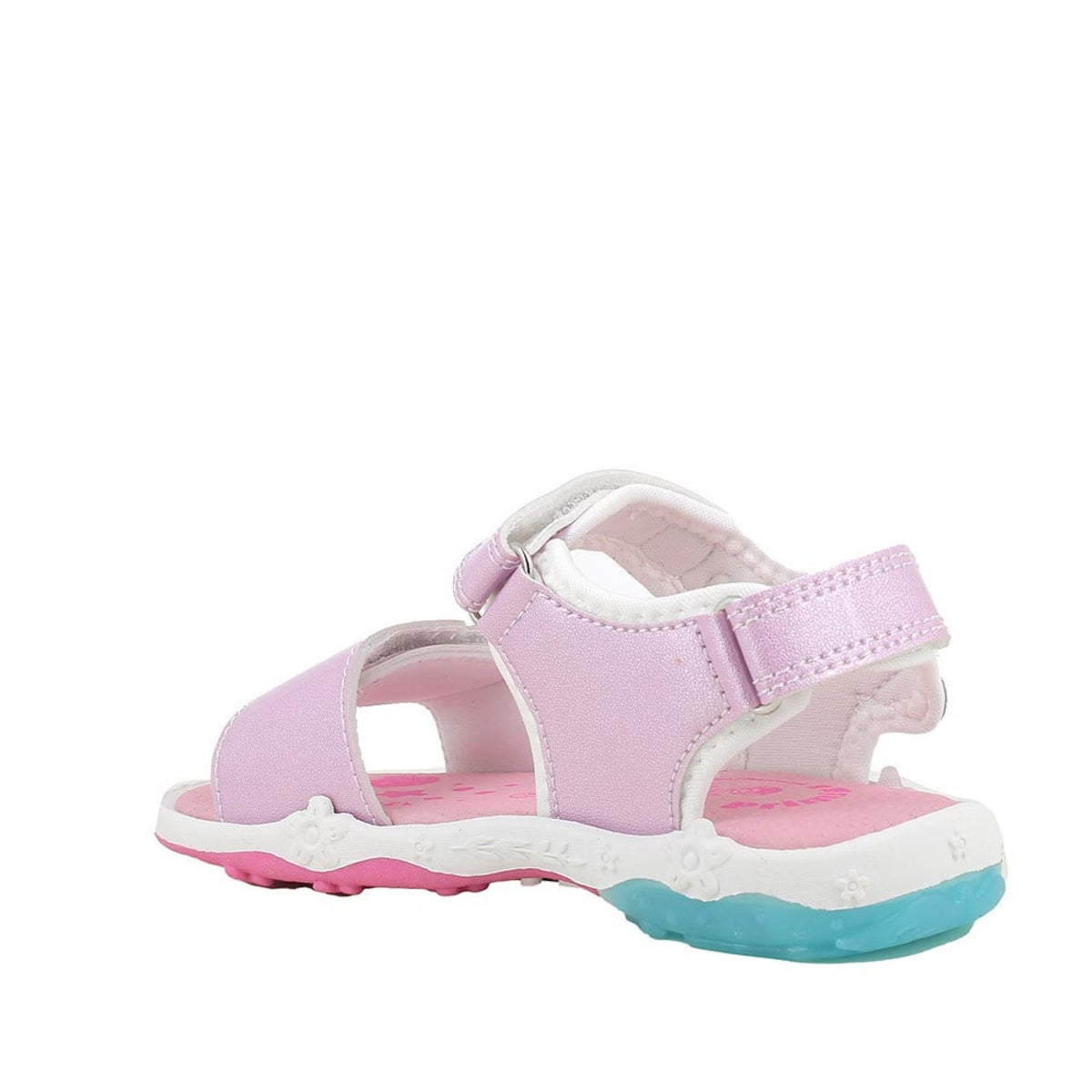Sandali rosa e turchese con strap mermaid magic™