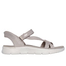 Skechers slip-ins: go walk flex sandal - illuminate