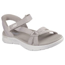 Skechers slip-ins: go walk flex sandal - illuminate