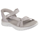 Skechers slip-ins: go walk flex sandal - illuminate