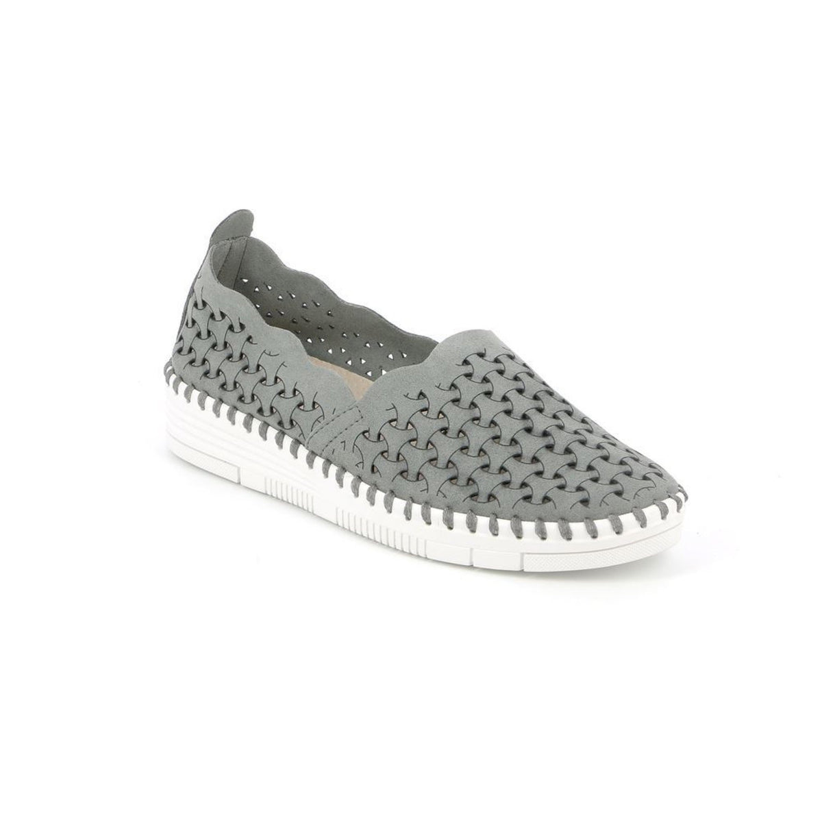 Slip on vivy con foratura a motivo