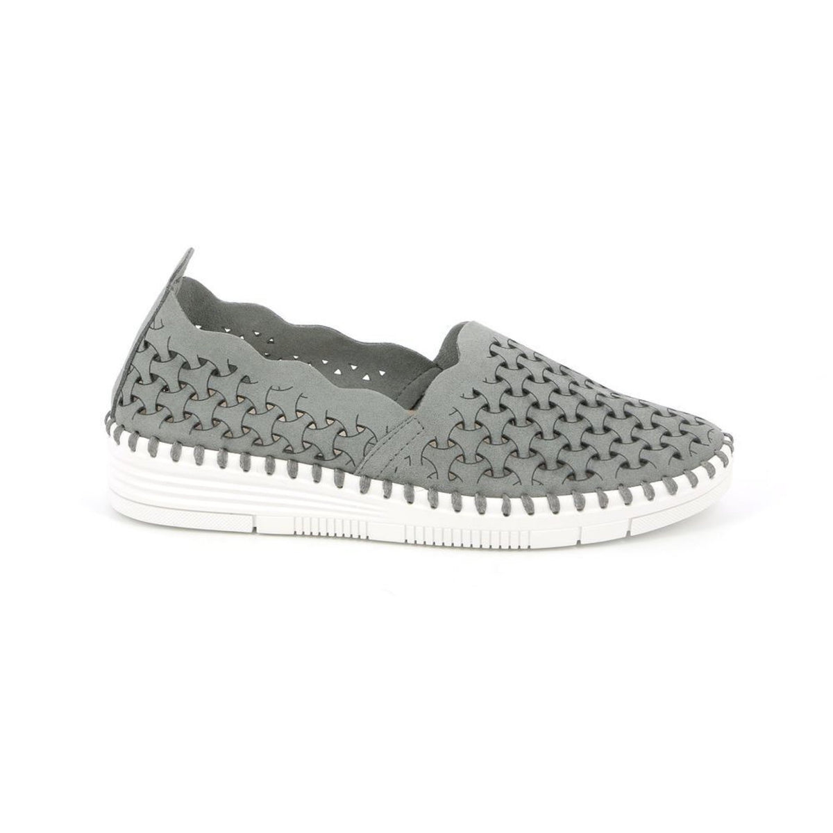 Slip on vivy con foratura a motivo