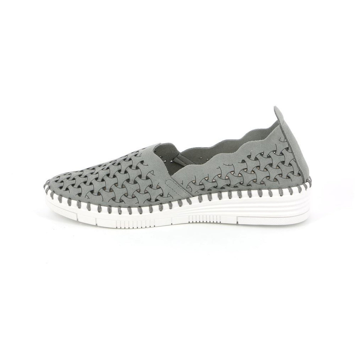 Slip on vivy con foratura a motivo