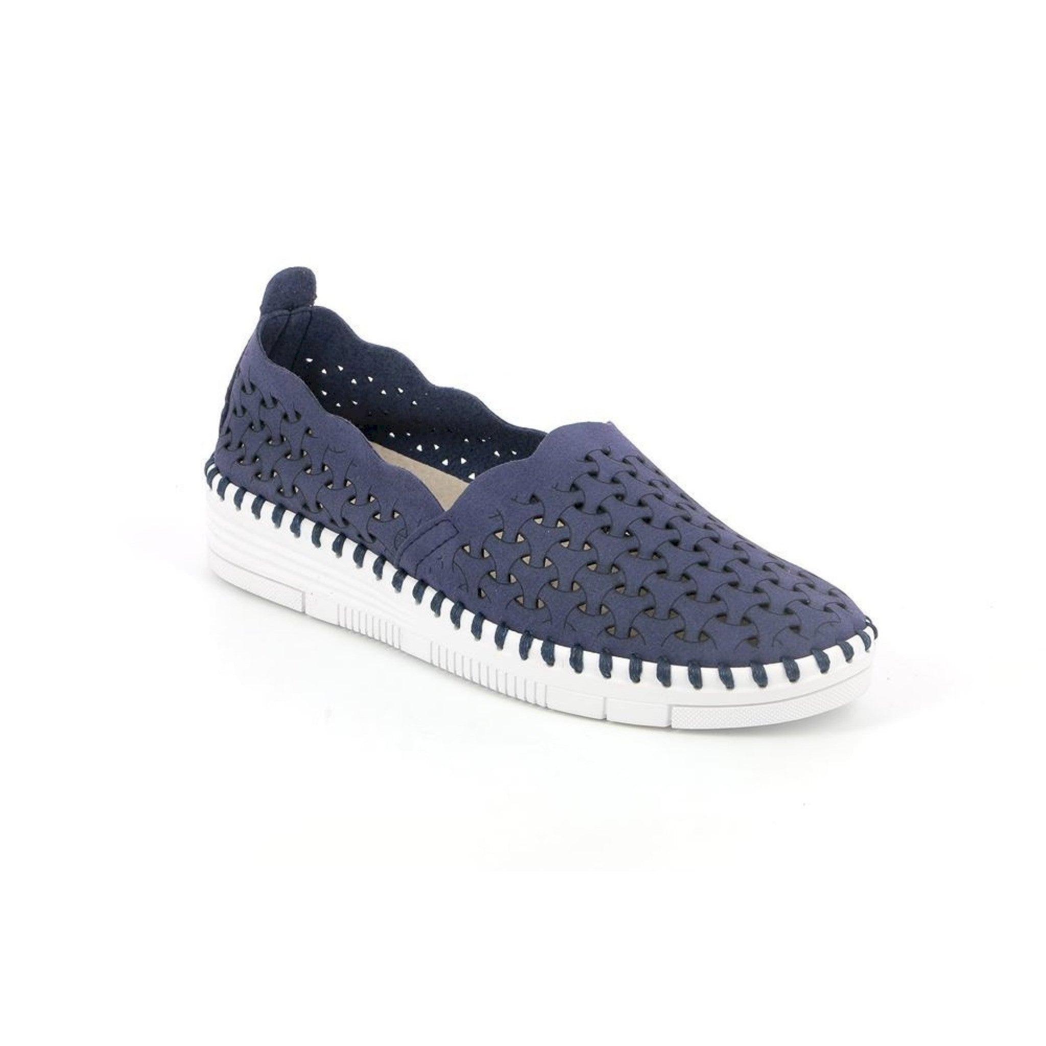 Slip on vivy con foratura a motivo