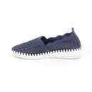Slip on vivy con foratura a motivo