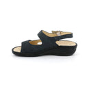 Sandalo dara  comfort con doppia chiusura a strappo