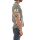 Sun68 polo logo fluo