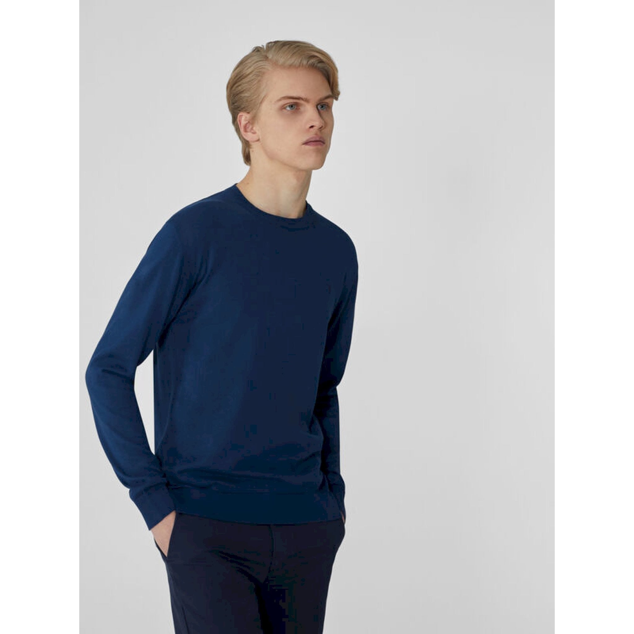 Trussardi sweater round neck cotton