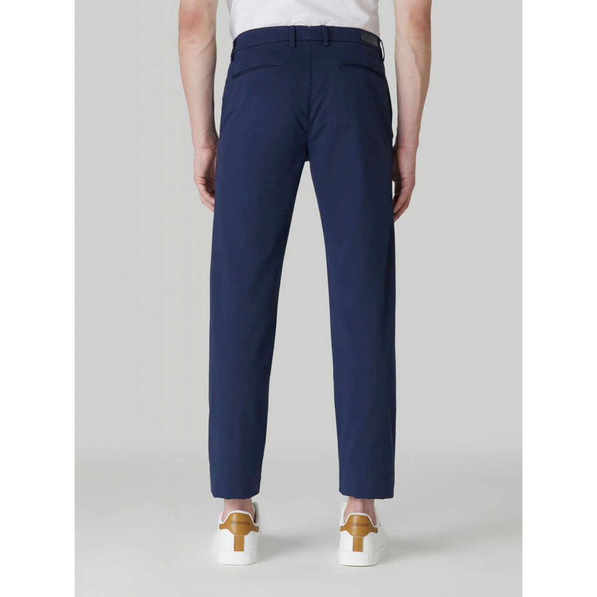 Trussardi trousers aviator fit gabardine