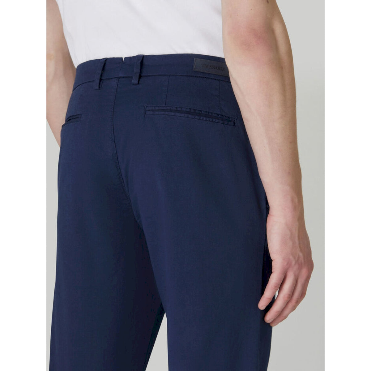 Trussardi trousers aviator fit gabardine