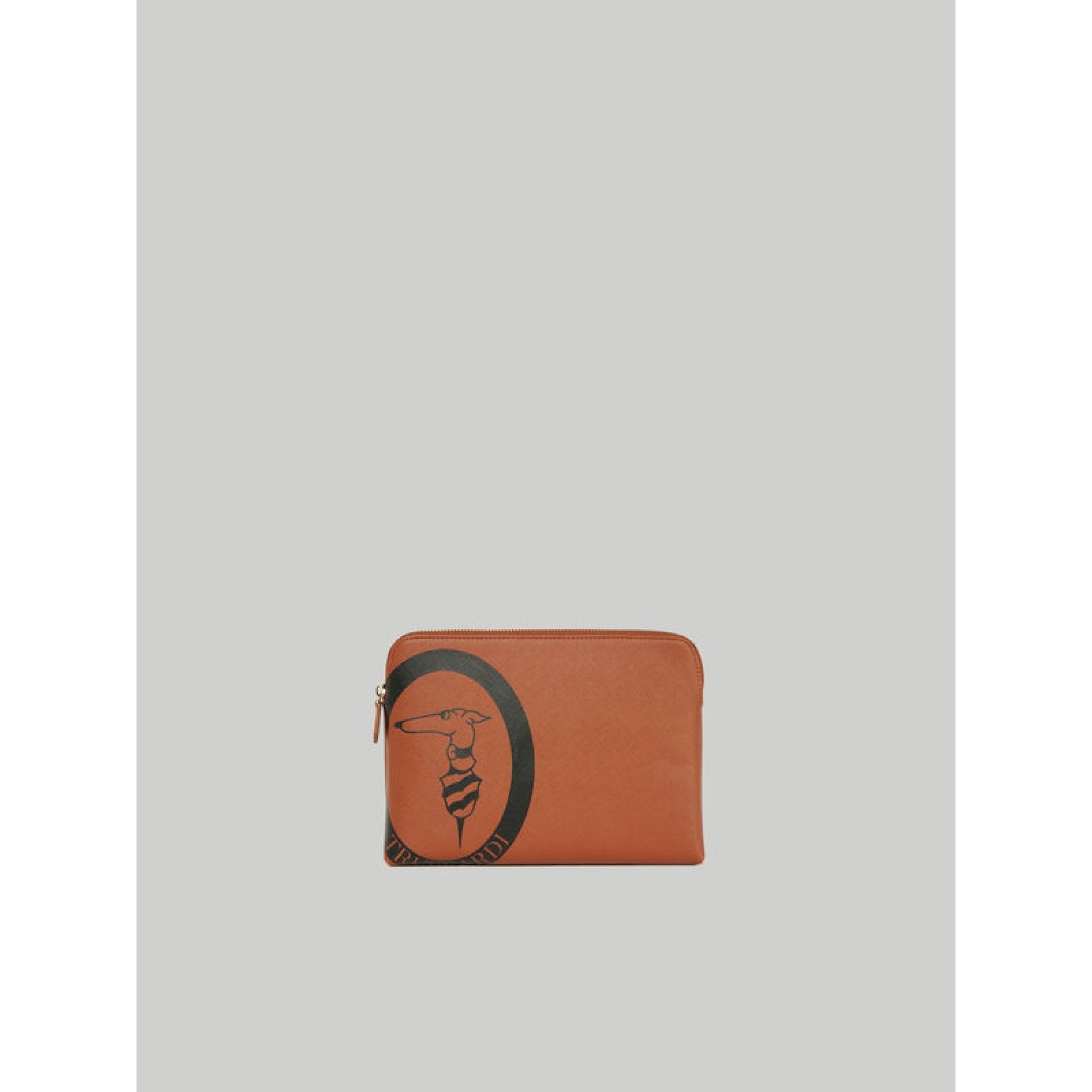 Trussardi logo beauty case