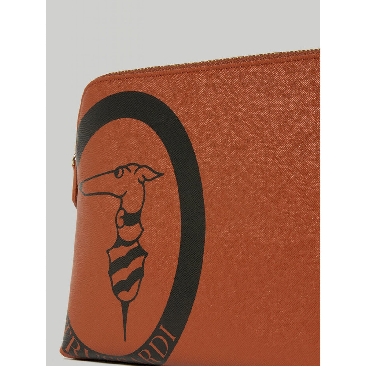 Trussardi logo beauty case