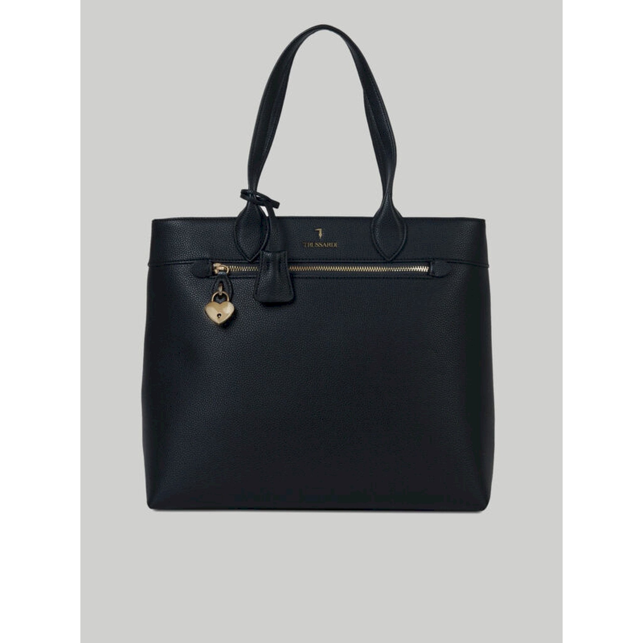 Trussardi shopper grana cervo