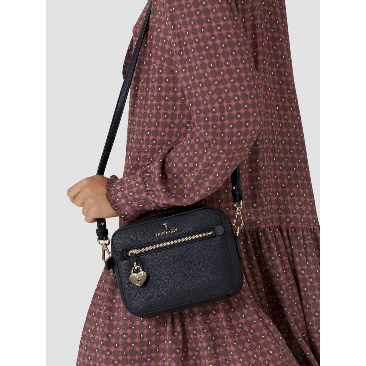 Trussardi camera case grana cervo