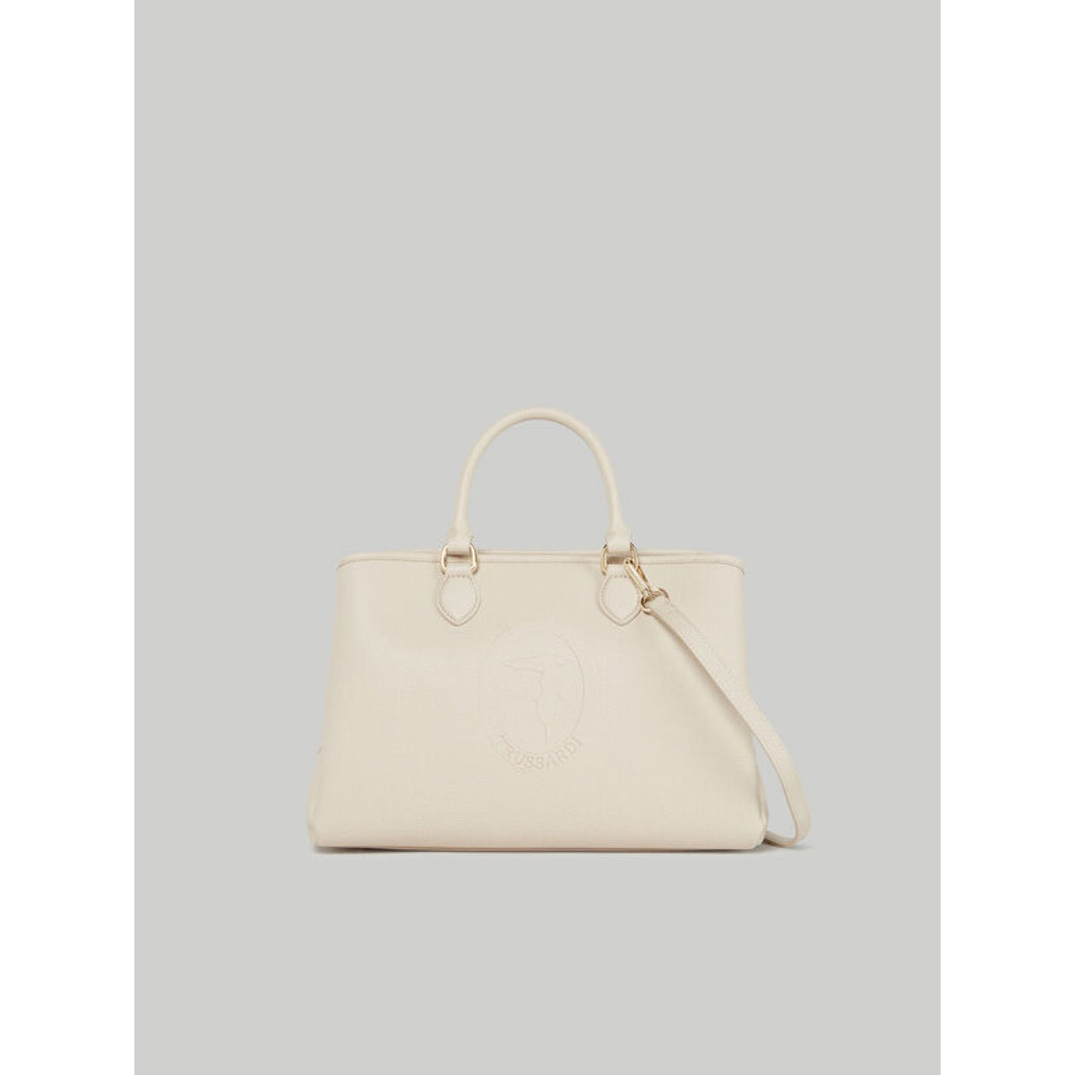 Trussardi iris tote stampa