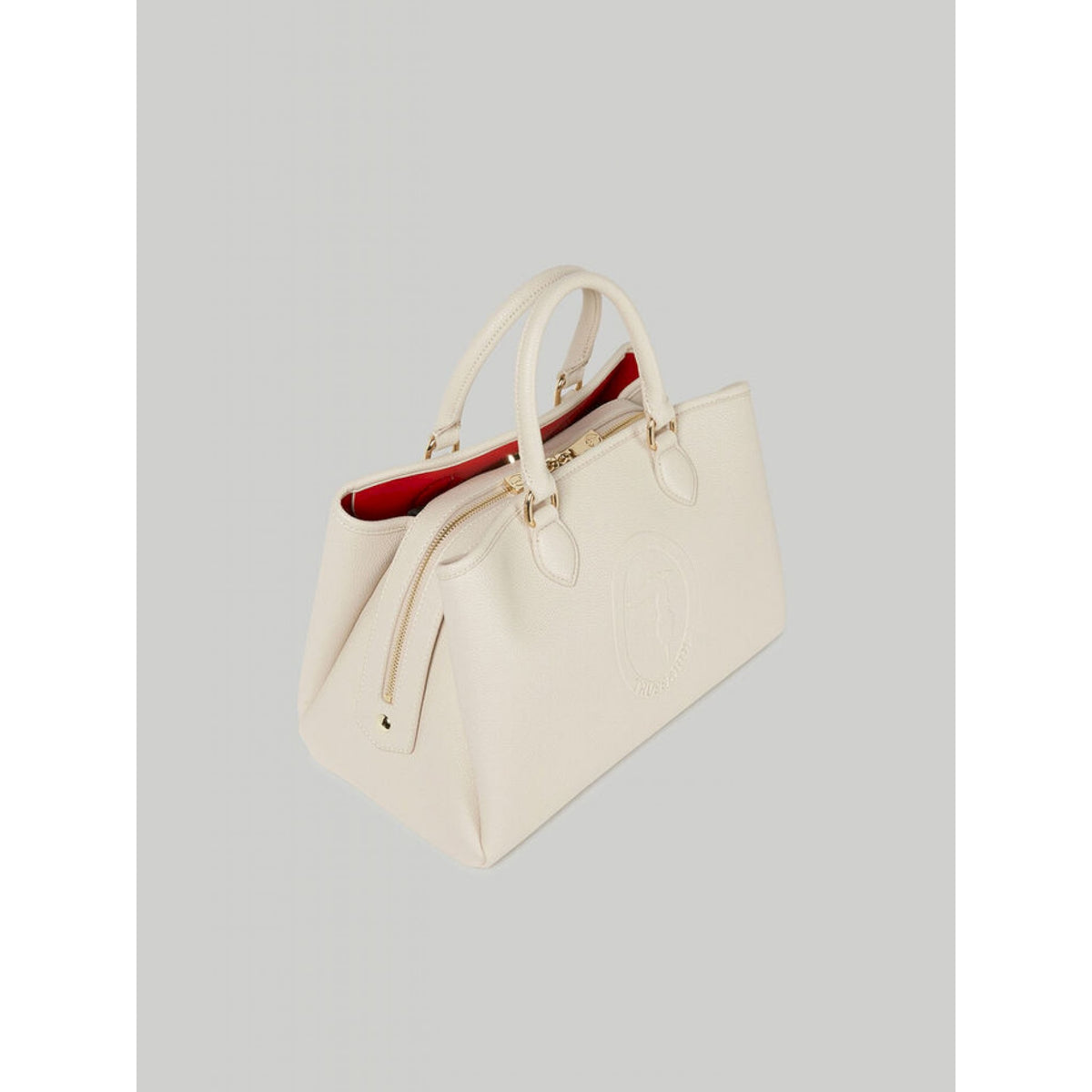 Trussardi iris tote stampa