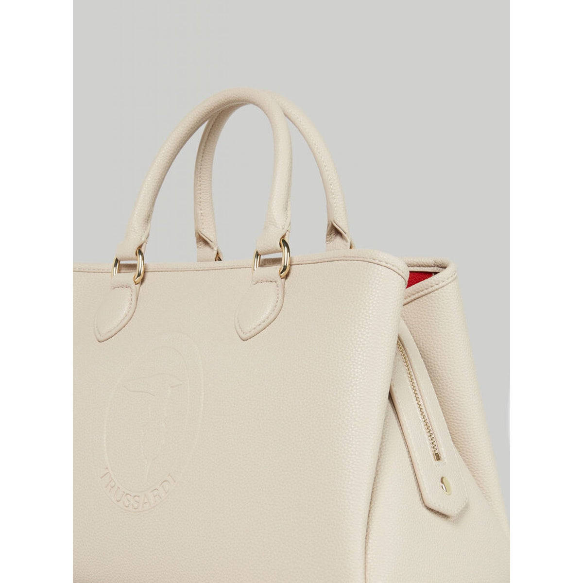 Trussardi iris tote stampa