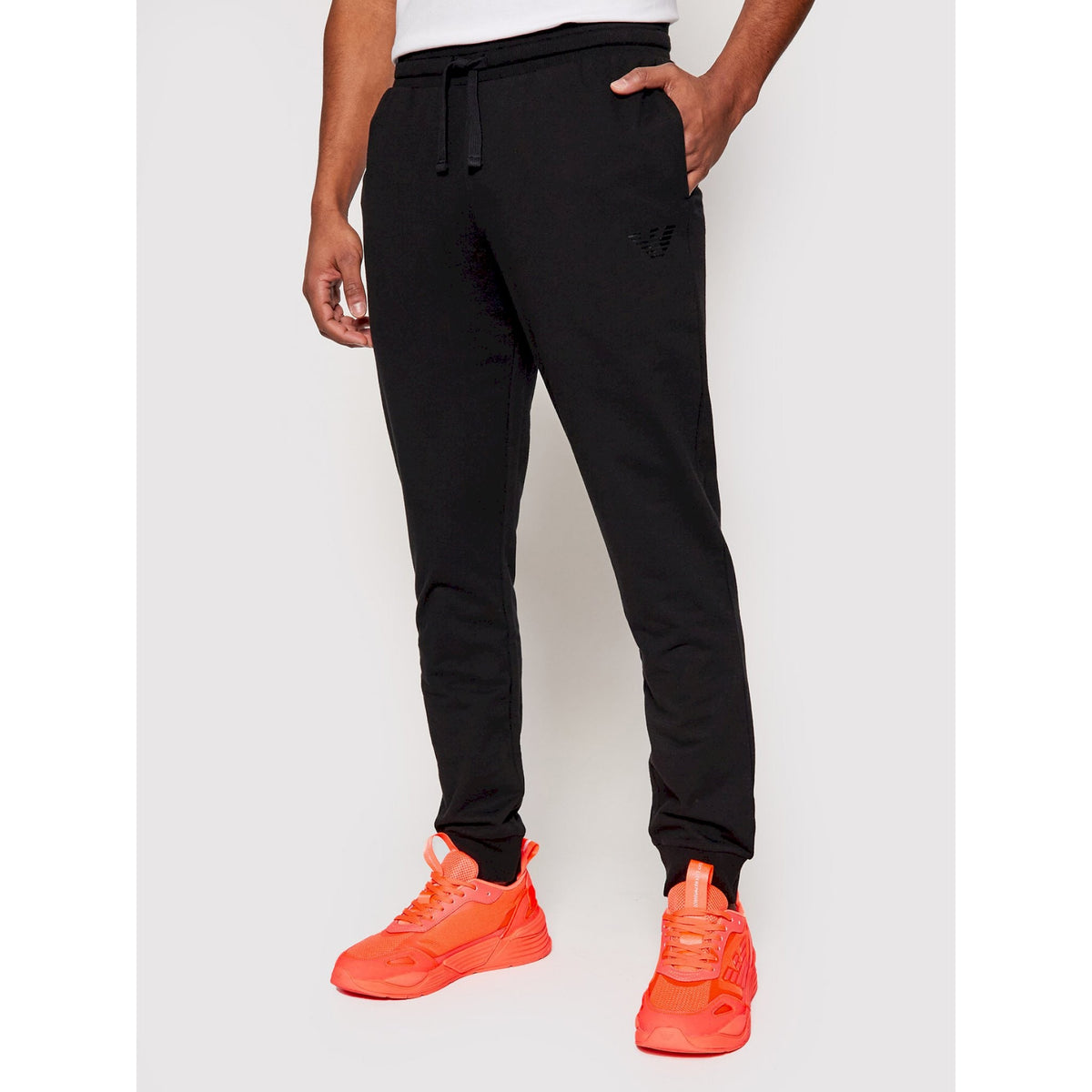 Armani pantalone sportivo cotone terry