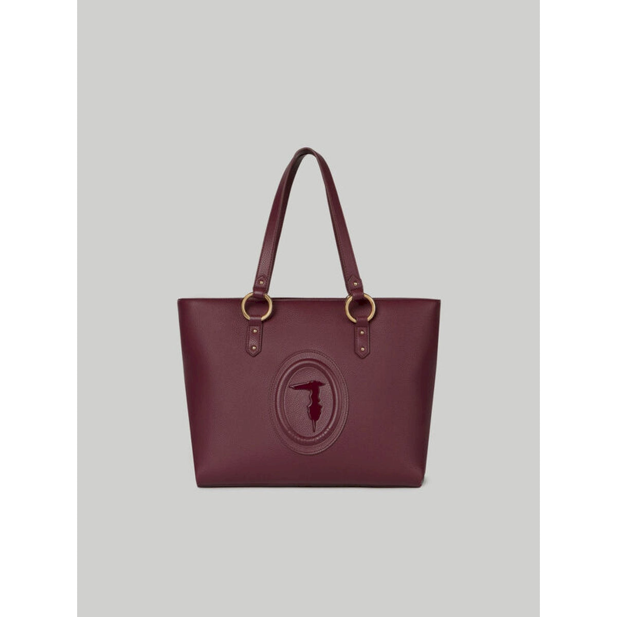 Trussardi shopper stampa cervo
