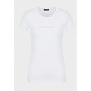 Armani t-shirt scritta brillantini