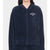 Armani felpa cappuccio velour a coste