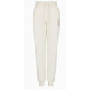 Armani pantaloni jogger  in felpa con patch logo