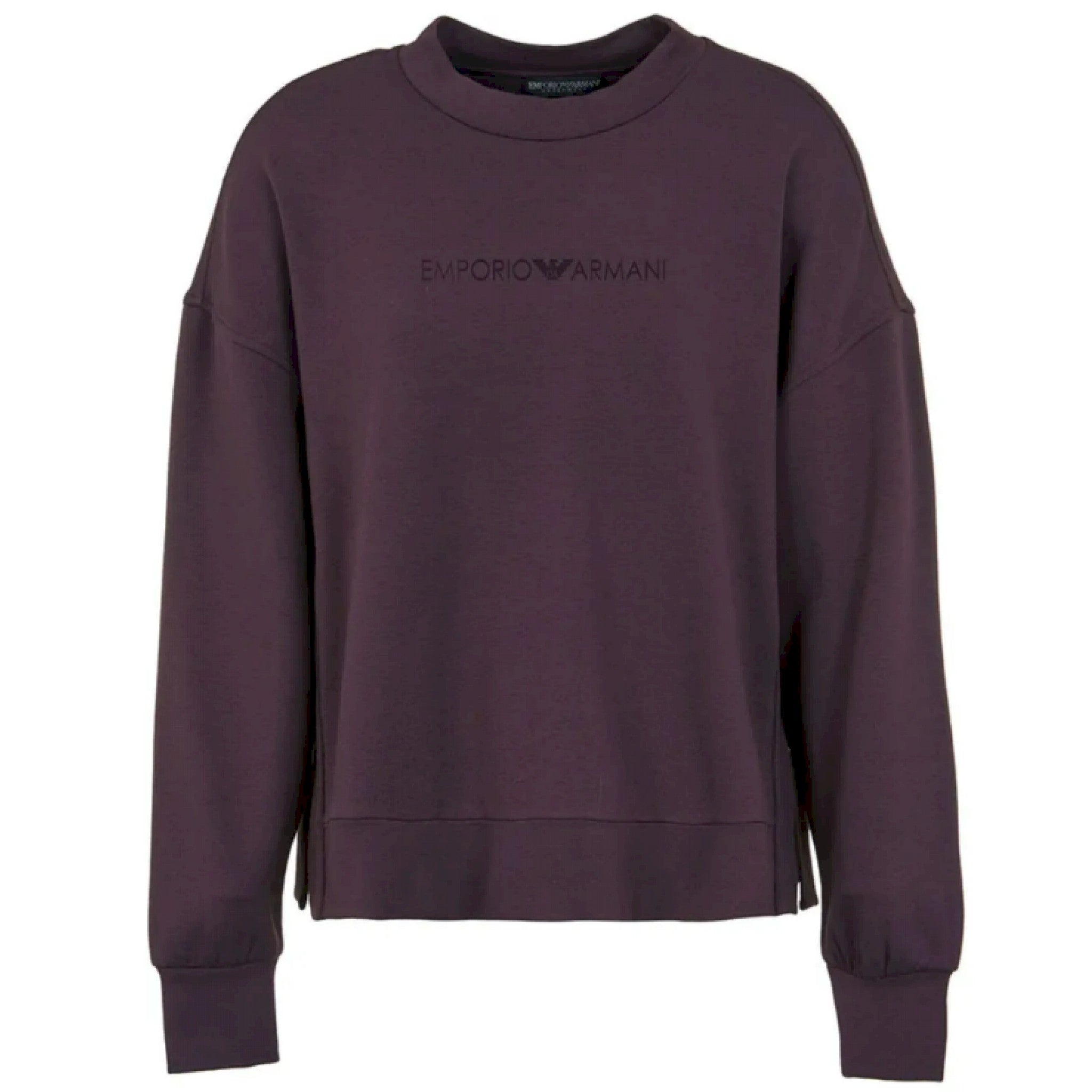 Armani felpa loose in viscosa