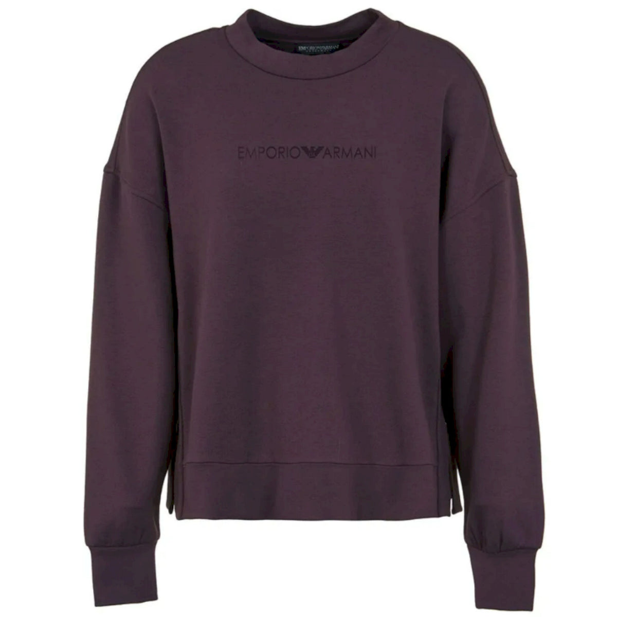 Armani felpa loose in viscosa