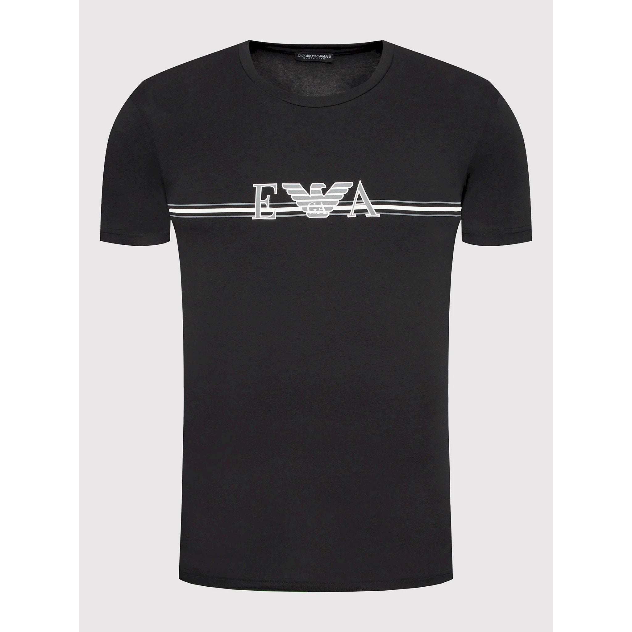Armani t-shirt stampa aquila grande