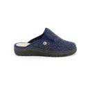 Ciabatta comfort in feltro di vera lana