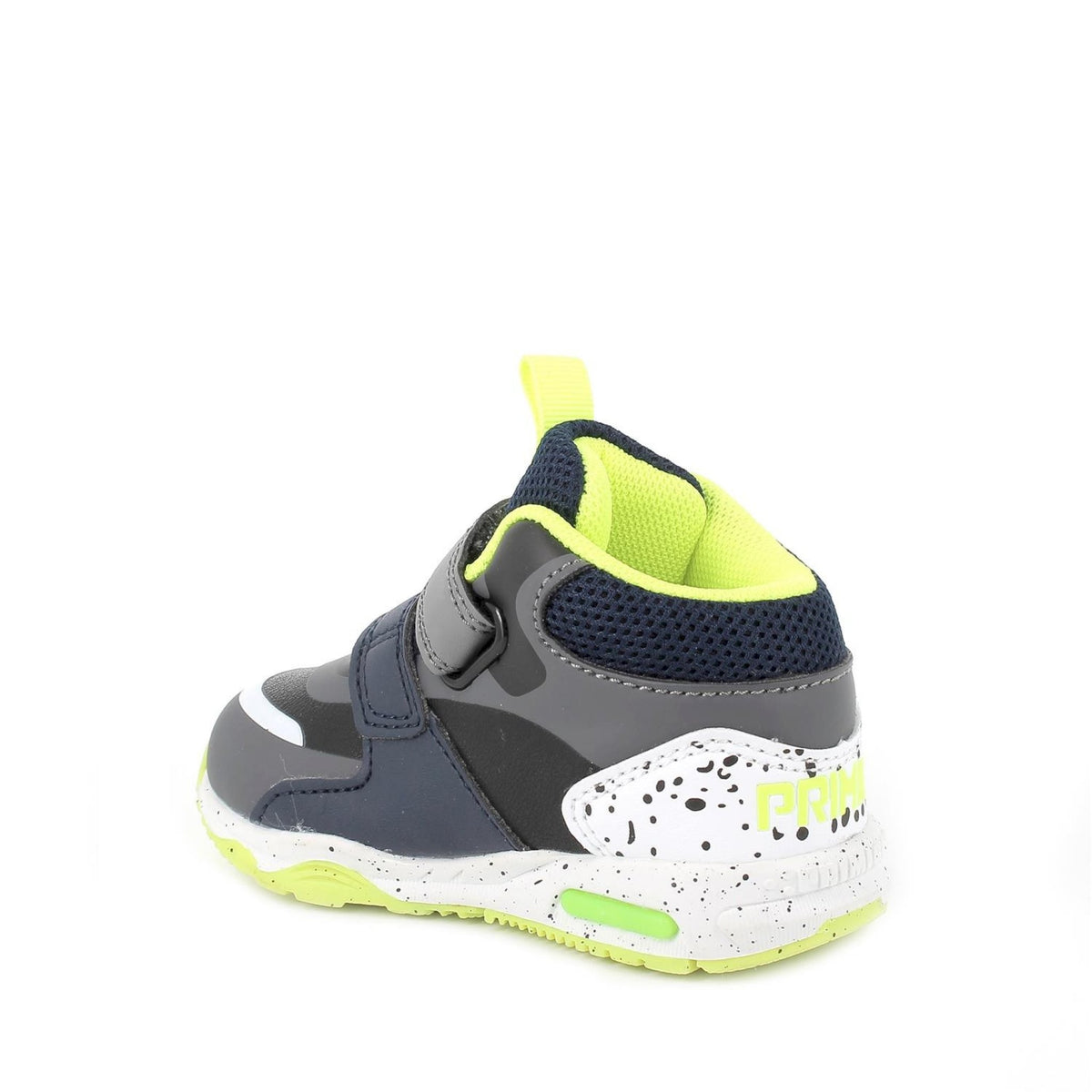 Sneakers da bambino nero-grigio scuro