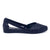 Ballerina traforata in pelle