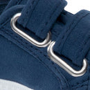 Scarpa in cotone doppio velcro