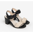 Sandalo donna in pelle