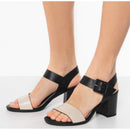 Sandalo donna in pelle