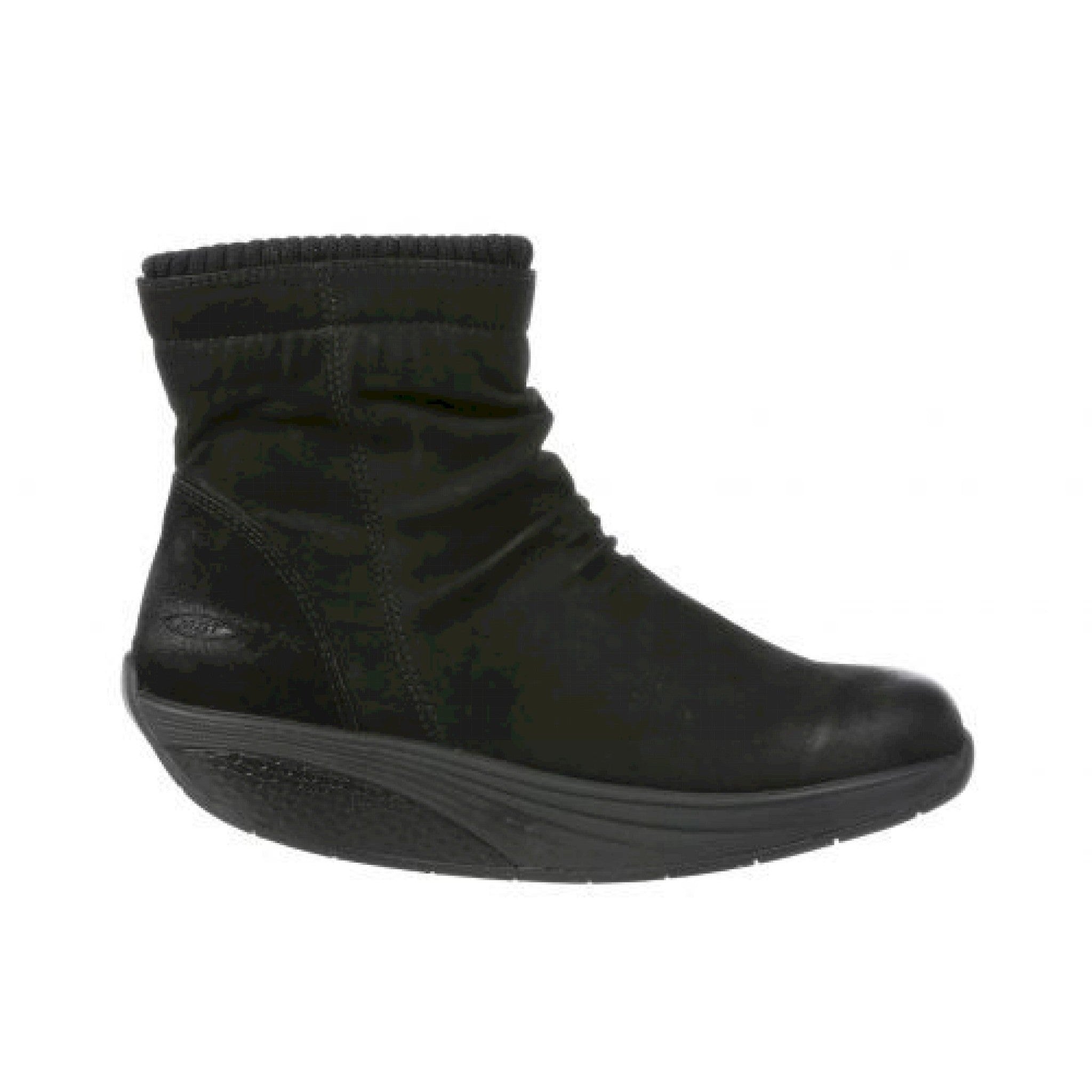 Stivaletti donna nubuck nero kendu