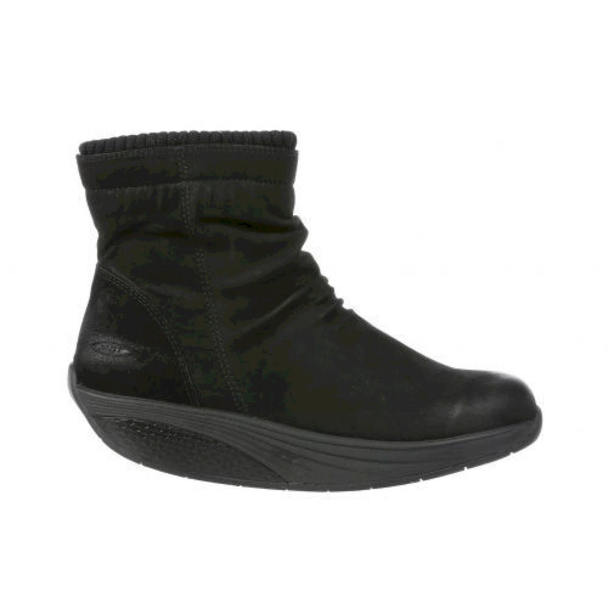 Stivaletti donna nubuck nero kendu