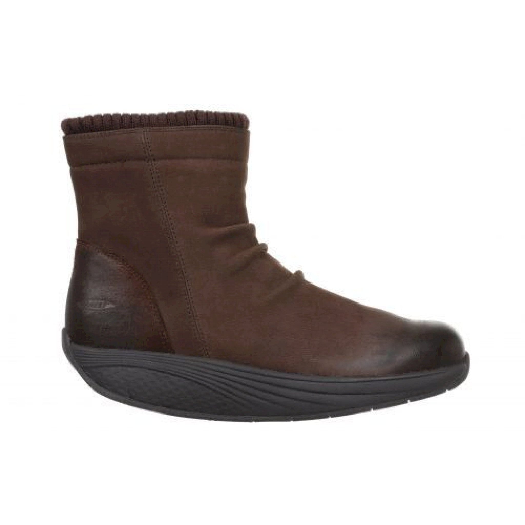 Stivaletti donna nubuck nero kendu
