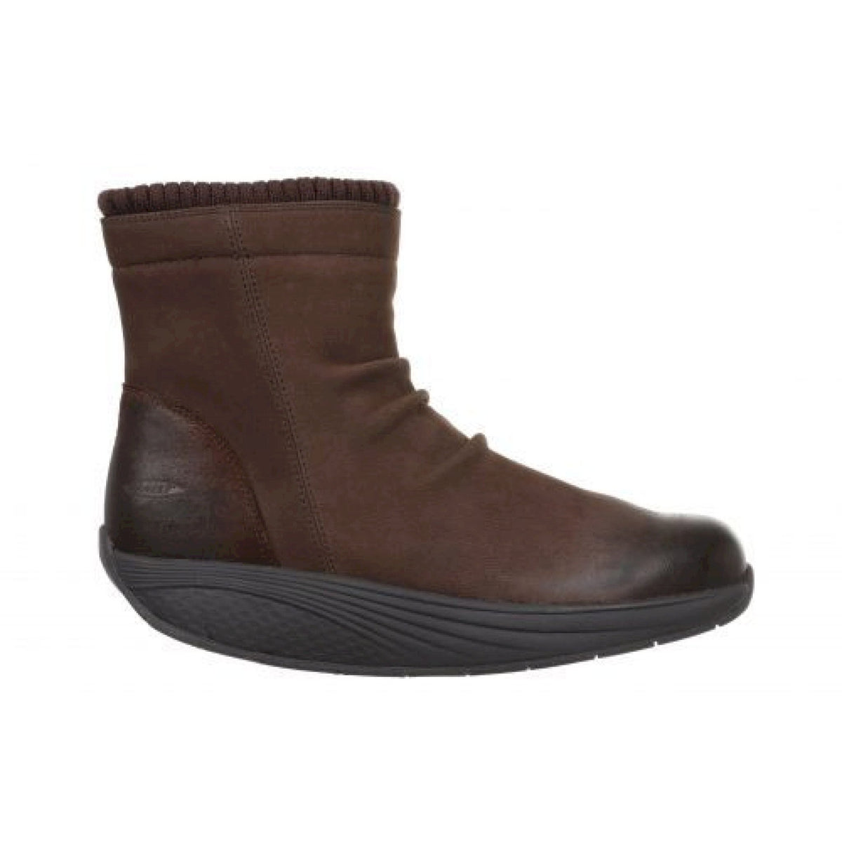 Stivaletti donna nubuck nero kendu